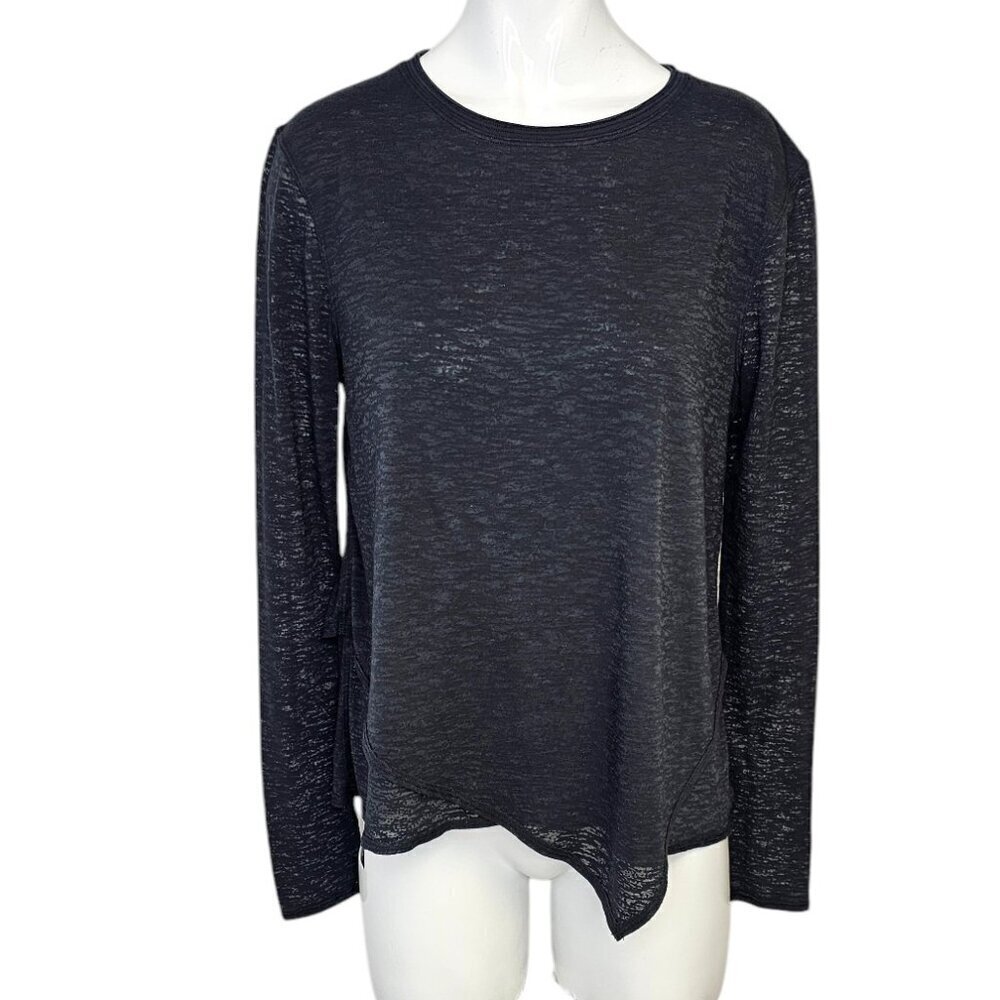 Lululemon Sweetest Day Long Sleeve *Burnout Black, Size 4